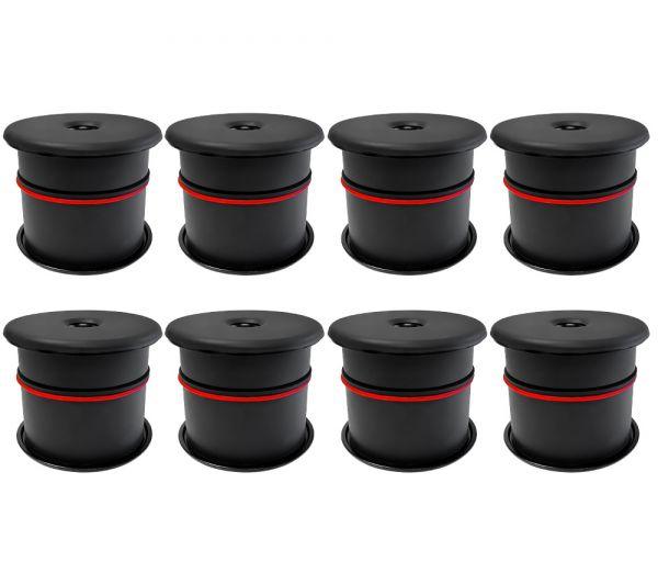 Check out the S&B Silicone Body Mount Kit for 2006-2009 Ram 1500, 2500, 3500 Crew Cab. This kit features top-grade silicone rubber bushings for superior vibration isolation, corrosion-resistant steel cups and bolts, and a durable design to replace worn-out stock body mounts. The polished finish and professional packaging reflect the reliability and trust of the S&B Filters brand.