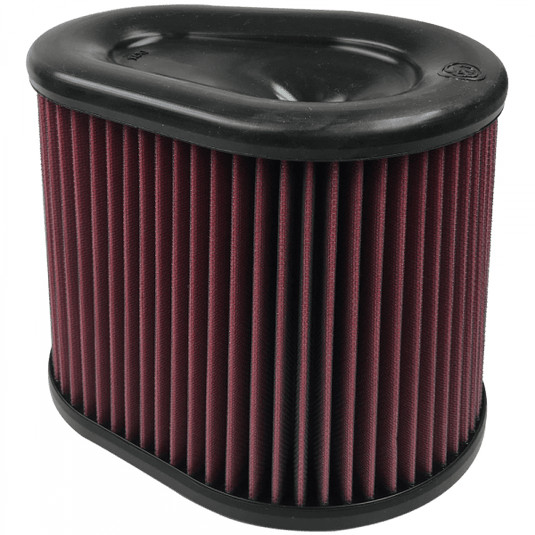 Air Filters for S&B Intake Kits 75-5075, Cotton Cleanable Red (KF-1062) and Dry Extendable White (KF-1062D)