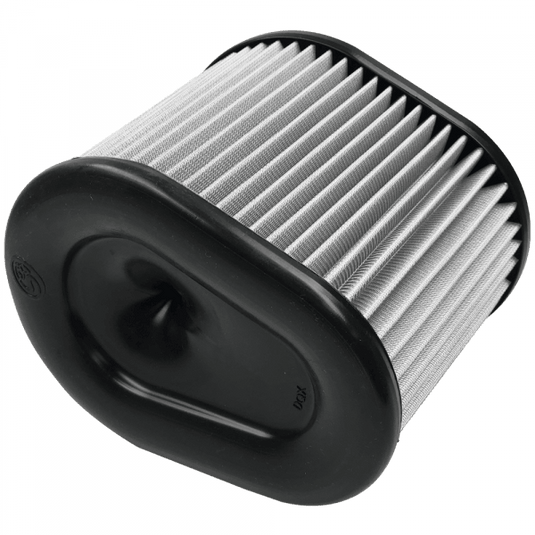 Air Filters for S&B Intake Kits 75-5075, Cotton Cleanable Red (KF-1062) and Dry Extendable White (KF-1062D)