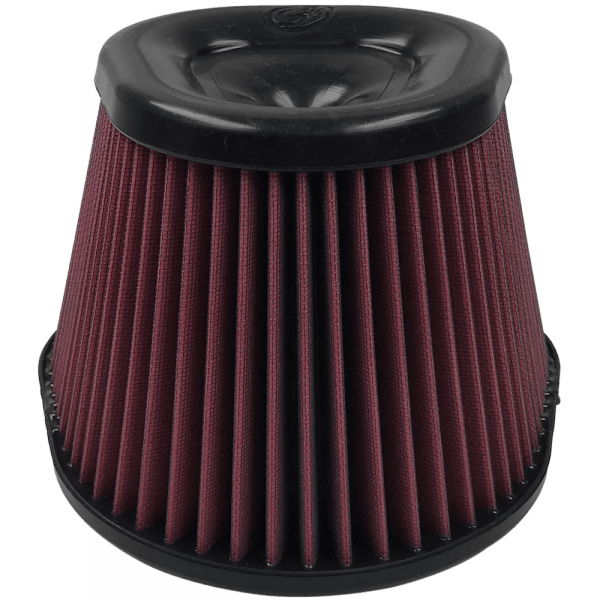 Cargue la imagen en el visor de la galería, S&amp;B Air Filter for Intake Kits 75-5068, Oiled Cotton Cleanable Red
