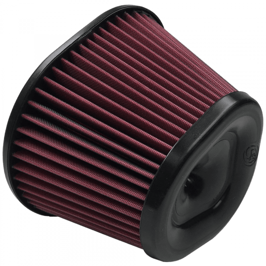 S&B Air Filter for Intake Kits 75-5068, Oiled Cotton Cleanable Red