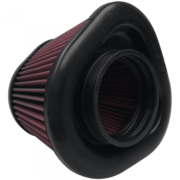 Cargue la imagen en el visor de la galería, S&amp;B Air Filter for Intake Kits 75-5068, Oiled Cotton Cleanable Red
