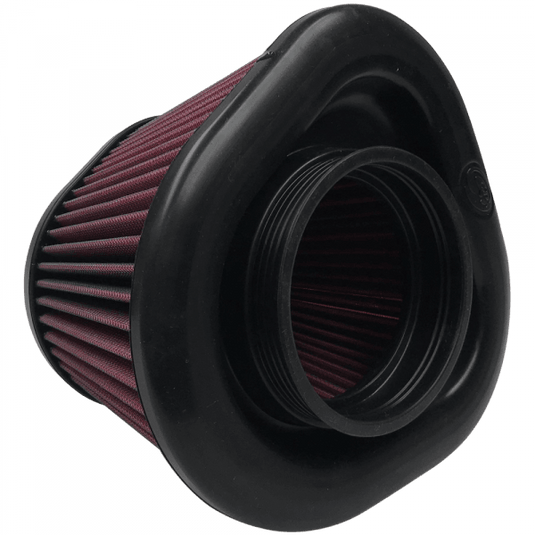 S&B Air Filter for Intake Kits 75-5068, Oiled Cotton Cleanable Red