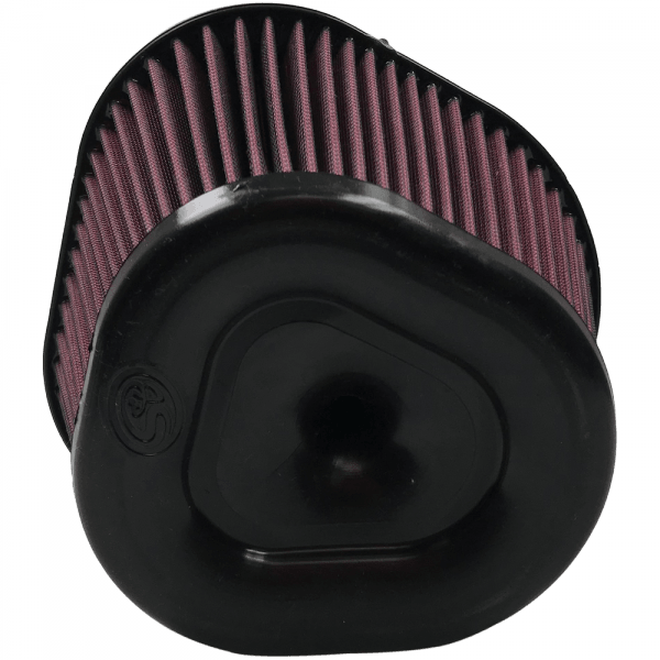 Cargue la imagen en el visor de la galería, S&amp;B Air Filter for Intake Kits 75-5068, Oiled Cotton Cleanable Red
