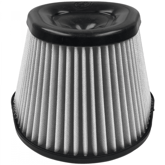 S&B Air Filter for Intake Kits 75-5068, Dry Extendable White