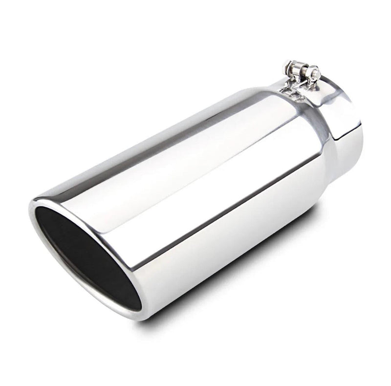 Cargue la imagen en el visor de la galería, The Exhaust Tips are available in 4&quot; Inlet/5&quot; Outlet/12&quot; Length 5&quot; Inlet/6&quot; Outlet/15&quot; Length.
