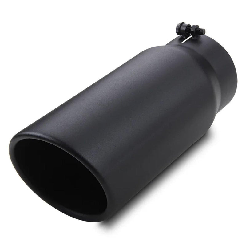 Cargue la imagen en el visor de la galería, The Exhaust Tips are available in 4&quot; Inlet/5&quot; Outlet/12&quot; Length 5&quot; Inlet/6&quot; Outlet/15&quot; Length.
